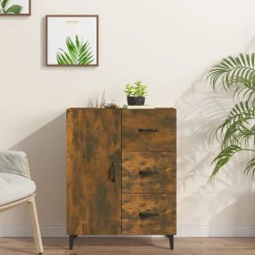 Sideboard aus geräuchertem Eichenholzwerkstoff, 69,5 x 34 x 90 cm von vidaXL, Sideboards - Ref: Foro24-817354, Preis: 82,11 €...