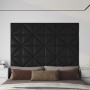Wandpaneele 12 Stück schwarzes Kunstleder 30x30 cm 0,54 m² von vidaXL, Wandverkleidung - Ref: Foro24-343939, Preis: 31,47 €, ...