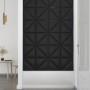 Wandpaneele 12 Stück schwarzes Kunstleder 30x30 cm 0,54 m² von vidaXL, Wandverkleidung - Ref: Foro24-343939, Preis: 31,47 €, ...