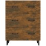 Eiche geräuchert Holzwerkstoff Anrichte 69,5x34x90 cm von vidaXL, Sideboards - Ref: Foro24-817348, Preis: 83,47 €, Rabatt: %
