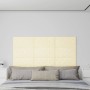 Wandpaneele 12 Stück Kunstleder creme 60x30 cm 2,16 m² von vidaXL, Wandverkleidung - Ref: Foro24-343989, Preis: 55,13 €, Raba...