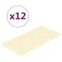 Wandpaneele 12 Stück Kunstleder creme 60x30 cm 2,16 m² von vidaXL, Wandverkleidung - Ref: Foro24-343989, Preis: 54,66 €, Raba...