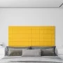 Wandpaneele 12 Stück gelber Samt 90x15 cm 1,62 m² von vidaXL, Wandverkleidung - Ref: Foro24-344111, Preis: 36,91 €, Rabatt: %