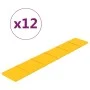Wandpaneele 12 Stück gelber Samt 90x15 cm 1,62 m² von vidaXL, Wandverkleidung - Ref: Foro24-344111, Preis: 36,91 €, Rabatt: %