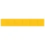 Wall panels 12 pcs yellow velvet 90x15 cm 1.62 m² by vidaXL, Wall covering - Ref: Foro24-344111, Price: 36,91 €, Discount: %