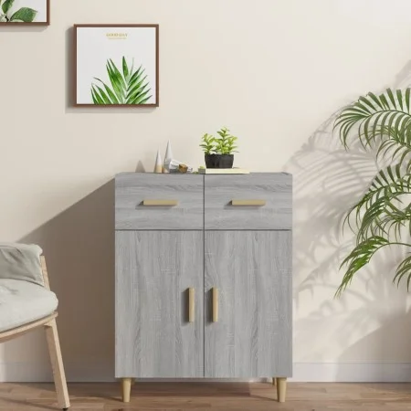 Sideboard aus grauem Sonoma-Sperrholz, 69,5 x 34 x 89 cm von vidaXL, Sideboards - Ref: Foro24-817358, Preis: 62,56 €, Rabatt: %