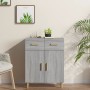 Sideboard aus grauem Sonoma-Sperrholz, 69,5 x 34 x 89 cm von vidaXL, Sideboards - Ref: Foro24-817358, Preis: 73,10 €, Rabatt: %