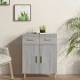 Sideboard aus grauem Sonoma-Sperrholz, 69,5 x 34 x 89 cm von vidaXL, Sideboards - Ref: Foro24-817358, Preis: 62,56 €, Rabatt: %