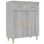 Sideboard aus grauem Sonoma-Sperrholz, 69,5 x 34 x 89 cm von vidaXL, Sideboards - Ref: Foro24-817358, Preis: 62,56 €, Rabatt: %