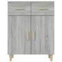 Sideboard aus grauem Sonoma-Sperrholz, 69,5 x 34 x 89 cm von vidaXL, Sideboards - Ref: Foro24-817358, Preis: 62,56 €, Rabatt: %