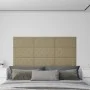 Wandpaneele 12 Stück Cappuccino PE-Leder 60x30 cm 2,16 m² von vidaXL, Wandverkleidung - Ref: Foro24-343992, Preis: 54,98 €, R...