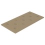 Paneles de pared 12 uds cuero PE capuchino 60x30 cm 2,16 m² de vidaXL, Recubrimiento de paredes - Ref: Foro24-343992, Precio:...