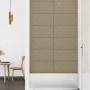Wandpaneele 12 Stück Cappuccino PE-Leder 60x30 cm 2,16 m² von vidaXL, Wandverkleidung - Ref: Foro24-343992, Preis: 54,98 €, R...