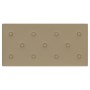 Paneles de pared 12 uds cuero PE capuchino 60x30 cm 2,16 m² de vidaXL, Recubrimiento de paredes - Ref: Foro24-343992, Precio:...