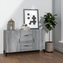 Sonoma gray engineered wood sideboard 100x36x60 cm by vidaXL, Sideboards - Ref: Foro24-817469, Price: 97,15 €, Discount: %