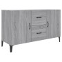 Sonoma gray engineered wood sideboard 100x36x60 cm by vidaXL, Sideboards - Ref: Foro24-817469, Price: 97,15 €, Discount: %
