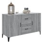 Sonoma gray engineered wood sideboard 100x36x60 cm by vidaXL, Sideboards - Ref: Foro24-817469, Price: 97,15 €, Discount: %