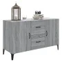 Sonoma gray engineered wood sideboard 100x36x60 cm by vidaXL, Sideboards - Ref: Foro24-817469, Price: 92,58 €, Discount: %