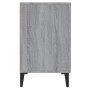 Sonoma gray engineered wood sideboard 100x36x60 cm by vidaXL, Sideboards - Ref: Foro24-817469, Price: 97,15 €, Discount: %