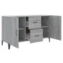 Sonoma gray engineered wood sideboard 100x36x60 cm by vidaXL, Sideboards - Ref: Foro24-817469, Price: 92,58 €, Discount: %