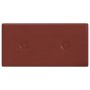 Wandpaneele 12 Stück rotes Kunstleder 30x15 cm 0,54m² von vidaXL, Wandverkleidung - Ref: Foro24-343972, Preis: 20,05 €, Rabat...
