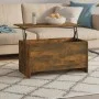 Couchtisch aus geräuchertem Eichensperrholz, 102 x 55,5 x 52,5 cm von vidaXL, Couchtisch - Ref: Foro24-819266, Preis: 60,50 €...