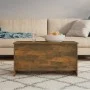 Couchtisch aus geräuchertem Eichensperrholz, 102 x 55,5 x 52,5 cm von vidaXL, Couchtisch - Ref: Foro24-819266, Preis: 60,50 €...