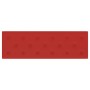 Paneles pared 12 uds cuero sintético rojo tinto 90x30 cm 3,24m²