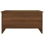 Brown oak plywood coffee table 80x55.5x41.5cm by vidaXL, Coffee table - Ref: Foro24-819271, Price: 46,48 €, Discount: %