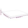 Square light brown oak wood table top 40x40x1.5 cm by vidaXL, Table tops - Ref: Foro24-343000, Price: 28,51 €, Discount: %