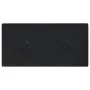Wall panels 12 pcs black synthetic leather 30x15 cm 0.54 m² by vidaXL, Wall covering - Ref: Foro24-343967, Price: 19,86 €, Di...