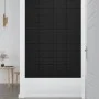 Wall panels 12 pcs black synthetic leather 30x15 cm 0.54 m² by vidaXL, Wall covering - Ref: Foro24-343967, Price: 19,86 €, Di...