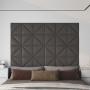 Wandpaneele 12 Stück Kunstleder grau 30x30 cm 0,54 m² von vidaXL, Wandverkleidung - Ref: Foro24-343942, Preis: 20,70 €, Rabat...