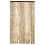 Cortina mosquitera chenilla beige 118x220 cm