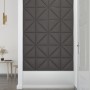 Wandpaneele 12 Stück Kunstleder grau 30x30 cm 0,54 m² von vidaXL, Wandverkleidung - Ref: Foro24-343942, Preis: 20,70 €, Rabat...