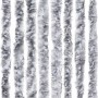 Cortina mosquitera plateada chenilla 56x200 cm