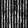 Cortina mosquitera gris antracita chenilla 56x200 cm