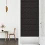 Wandpaneele 12 Stück schwarzes Kunstleder 90x30 cm 3,24 m² von vidaXL, Wandverkleidung - Ref: Foro24-344002, Preis: 75,69 €, ...