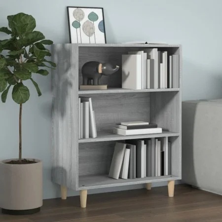 Aparador de madera contrachapada gris Sonoma 69,5x32,5x90 cm de vidaXL, Aparadores - Ref: Foro24-817376, Precio: 51,33 €, Des...
