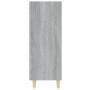 Aparador de madera contrachapada gris Sonoma 69,5x32,5x90 cm de vidaXL, Aparadores - Ref: Foro24-817376, Precio: 51,74 €, Des...
