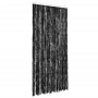Cortina mosquitera chenilla gris antracita 118x220 cm