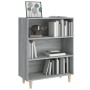 Aparador de madera contrachapada gris Sonoma 69,5x32,5x90 cm de vidaXL, Aparadores - Ref: Foro24-817376, Precio: 51,74 €, Des...