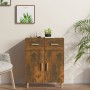 Anrichte aus geräuchertem Eichensperrholz 69,5x34x89 cm von vidaXL, Sideboards - Ref: Foro24-817357, Preis: 68,27 €, Rabatt: %