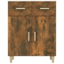 Anrichte aus geräuchertem Eichensperrholz 69,5x34x89 cm von vidaXL, Sideboards - Ref: Foro24-817357, Preis: 68,27 €, Rabatt: %