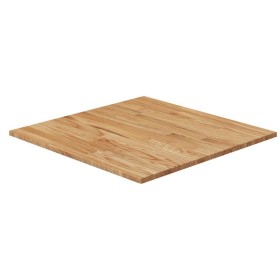 Square light brown oak wood table top 80x80x1.5 cm by vidaXL, Table tops - Ref: Foro24-343004, Price: 87,52 €, Discount: %