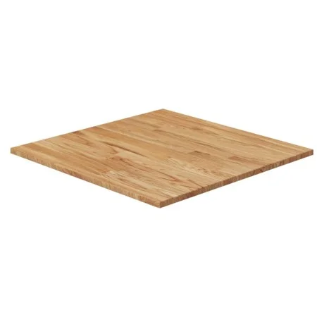 Square light brown oak wood table top 80x80x1.5 cm by vidaXL, Table tops - Ref: Foro24-343004, Price: 87,54 €, Discount: %