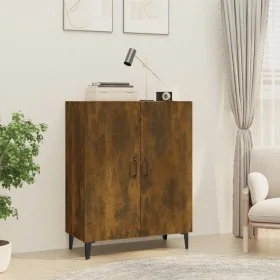 Smoked oak plywood sideboard 70x34x90 cm by vidaXL, Sideboards - Ref: Foro24-817330, Price: 69,08 €, Discount: %