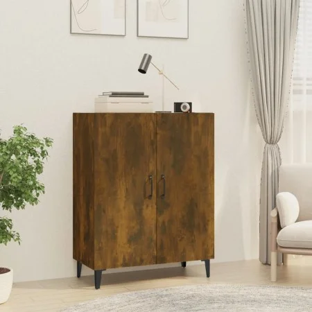 Sideboard aus geräuchertem Eichensperrholz, 70 x 34 x 90 cm von vidaXL, Sideboards - Ref: Foro24-817330, Preis: 69,08 €, Raba...