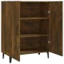 Smoked oak plywood sideboard 70x34x90 cm by vidaXL, Sideboards - Ref: Foro24-817330, Price: 69,96 €, Discount: %