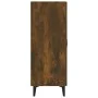 Sideboard aus geräuchertem Eichensperrholz, 70 x 34 x 90 cm von vidaXL, Sideboards - Ref: Foro24-817330, Preis: 69,08 €, Raba...